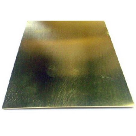 K & S PRECISION METALS K & S Precision Metals 9733 0.02 x 0.6 x 36 in. Brass Strips 676385